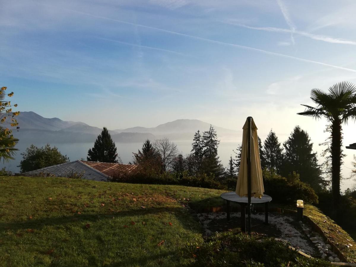 Romantica Casetta Nel Verde Con Vista Sul Lago Belgirate Dış mekan fotoğraf