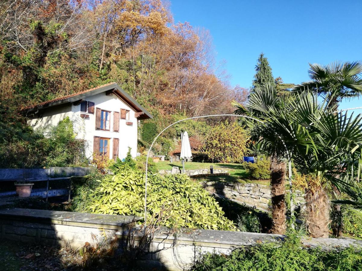 Romantica Casetta Nel Verde Con Vista Sul Lago Belgirate Dış mekan fotoğraf