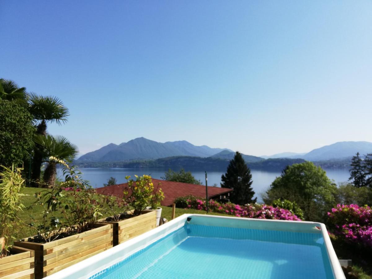 Romantica Casetta Nel Verde Con Vista Sul Lago Belgirate Dış mekan fotoğraf