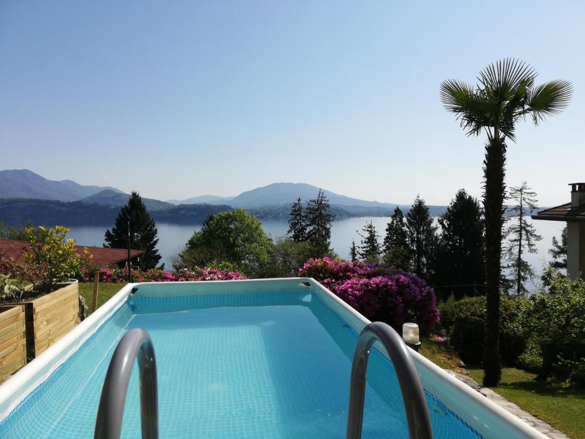Romantica Casetta Nel Verde Con Vista Sul Lago Belgirate Dış mekan fotoğraf